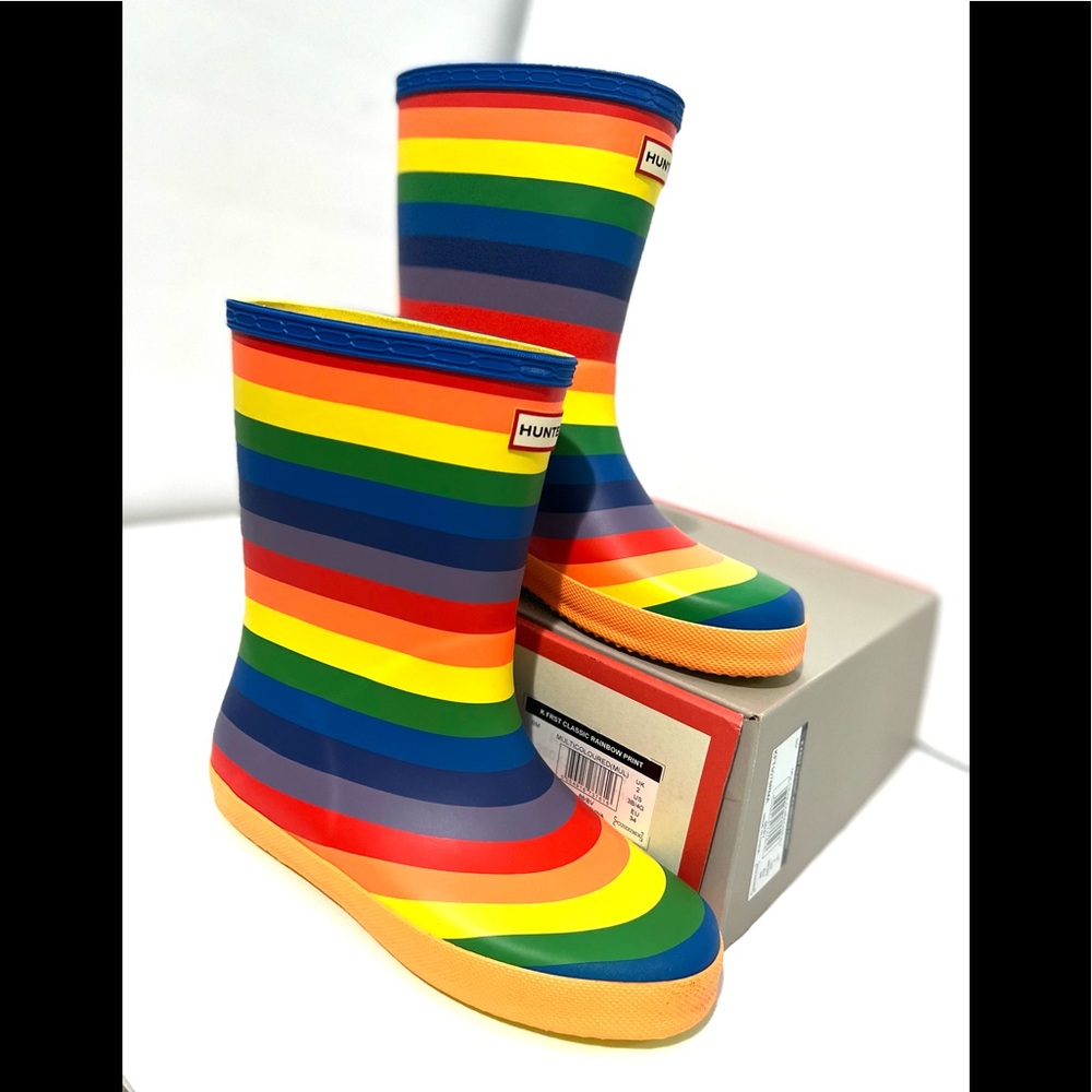 Hunter Multicolor Rain Boots